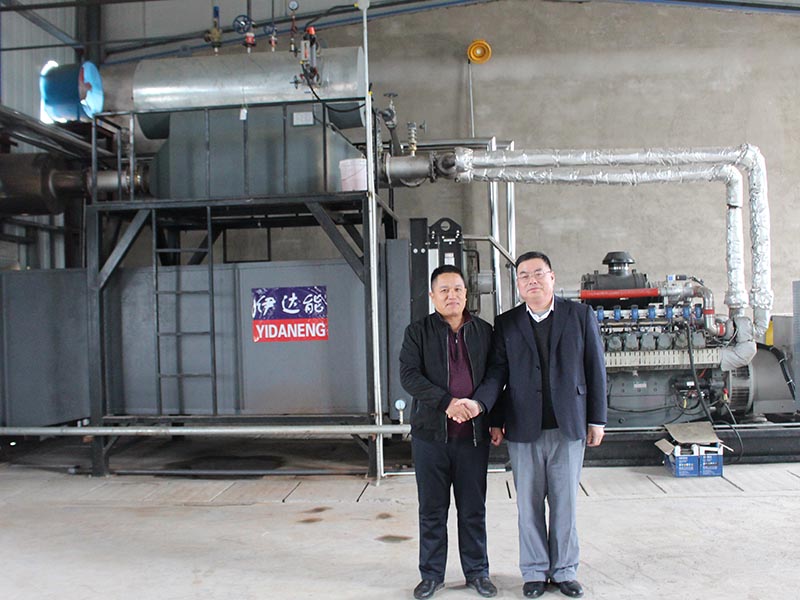 威曼-餐厨垃圾沼气发电项目400kw沼气热电联产机组